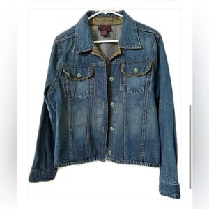 Unique Contemporary by Daniel L Women's Denim Jacket Large